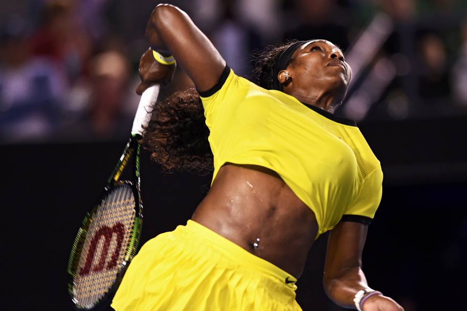 Non  da meno Serena... (Epa)